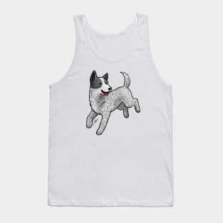 Dog - Australian Shepherd - Blue Mottle Tank Top